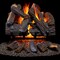 Duluth Forge Vented Natural Gas Fireplace Log Set - 18 In., 45,000 Btu, Match FNVL18-1 - alternate 1